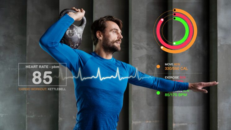 Intensitatea ritmului cardiac monitorizată în alergare