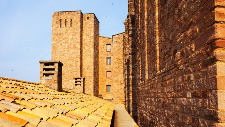 Zidurile istorice ale Dubrovnikului văzute la apus